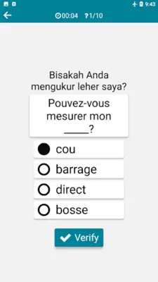 Indonesian - French android App screenshot 0