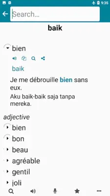 Indonesian - French android App screenshot 6